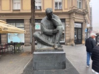 Nikola Tesla statue