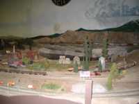 Model train layout