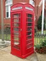 Red telephone box