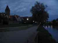 Danube at night