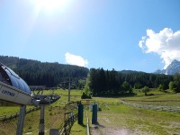 Dad and Alex descending