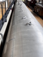 Train car with weird vents