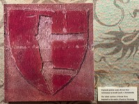 Emblem at mine museum