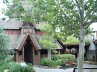 Small wooden church